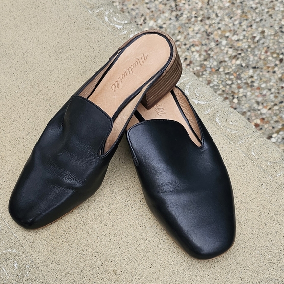 Madewell The Willa Loafer Mule black 7 - Picture 4 of 16